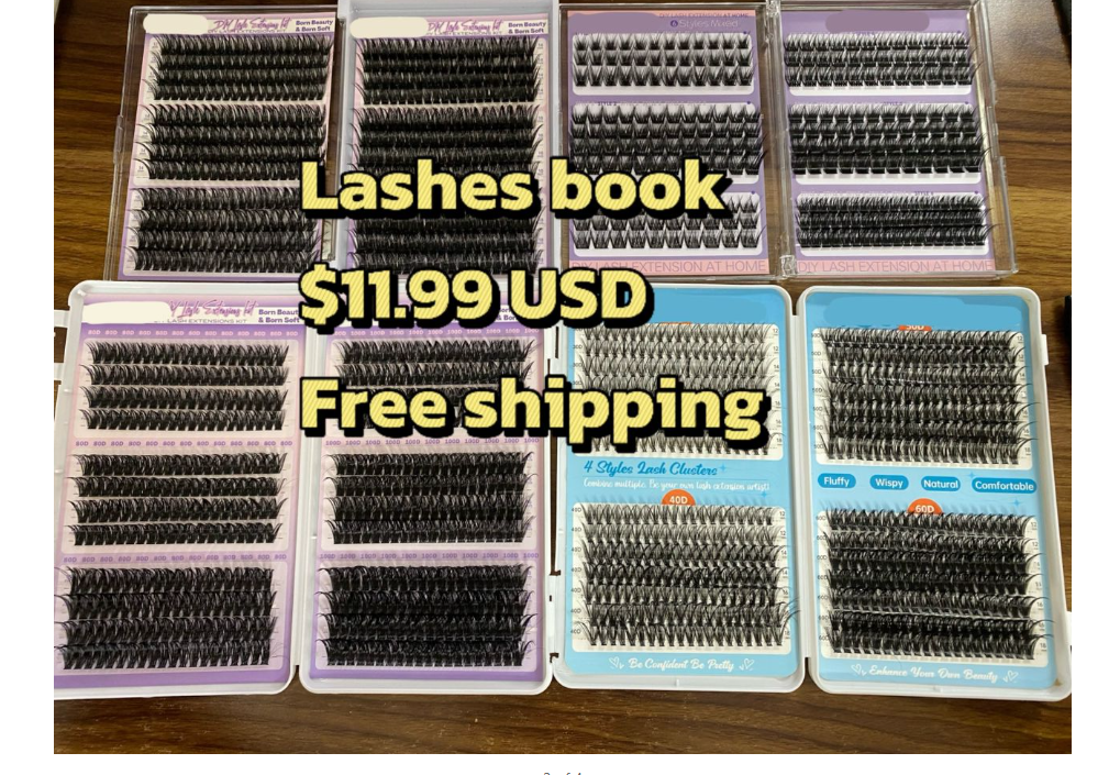 lashes books set