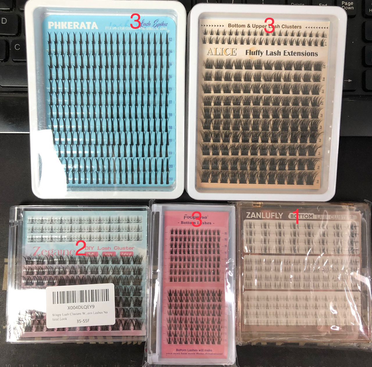 50 packs of lashes