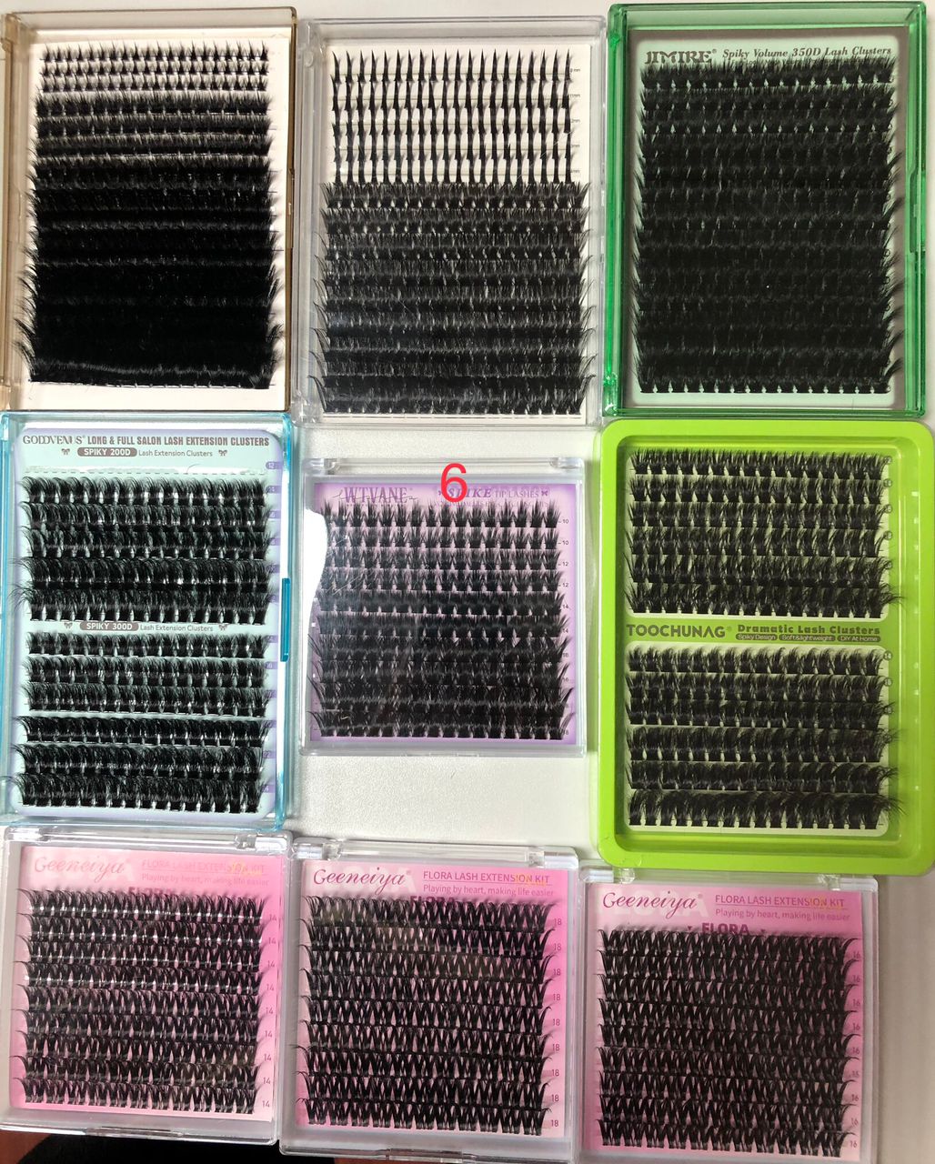 73 packs of lashes