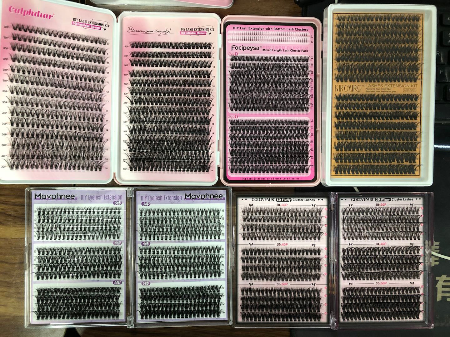 5 packs of lashes