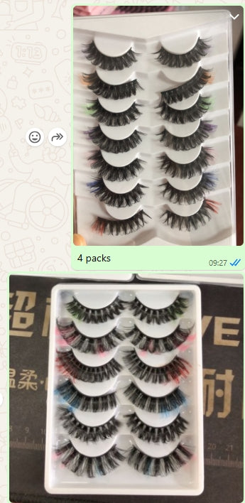 5 packs of lashes