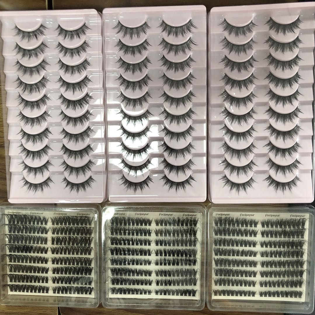 6 packs of lashes