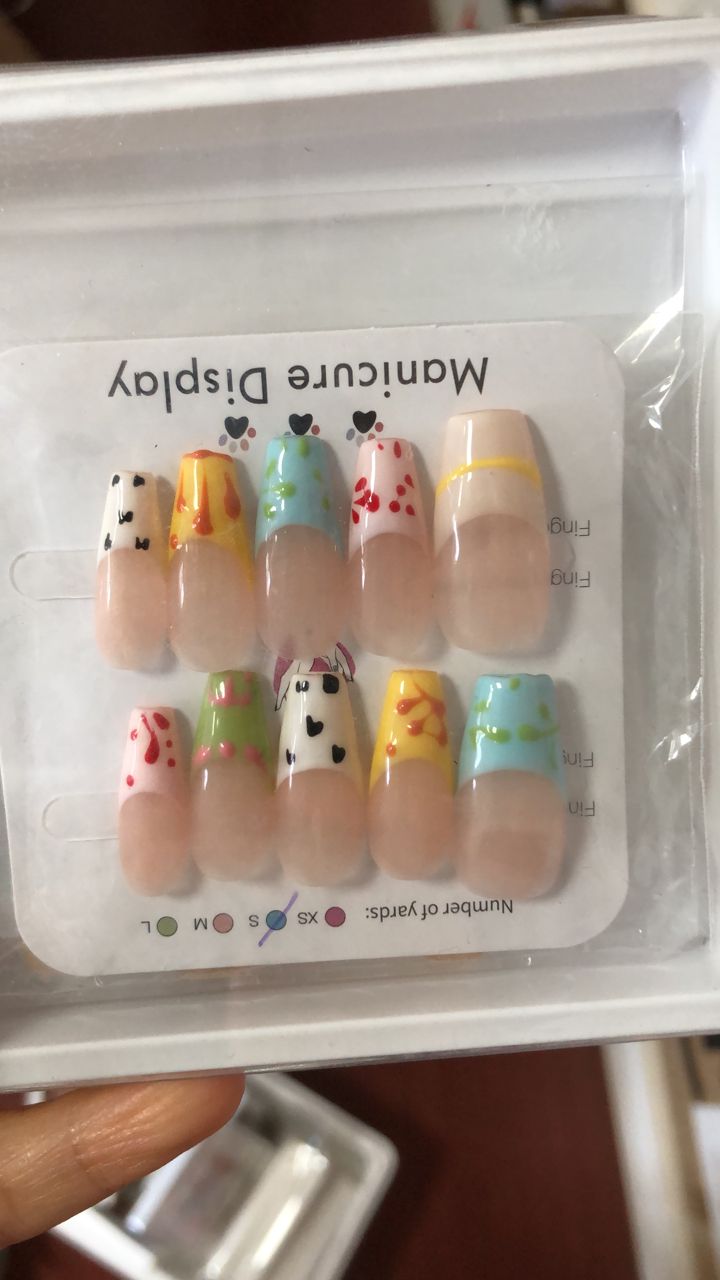 3 sets of nails