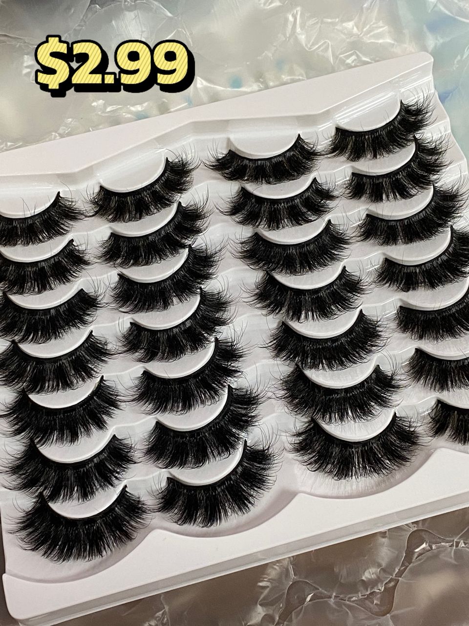 4 packs of lashes