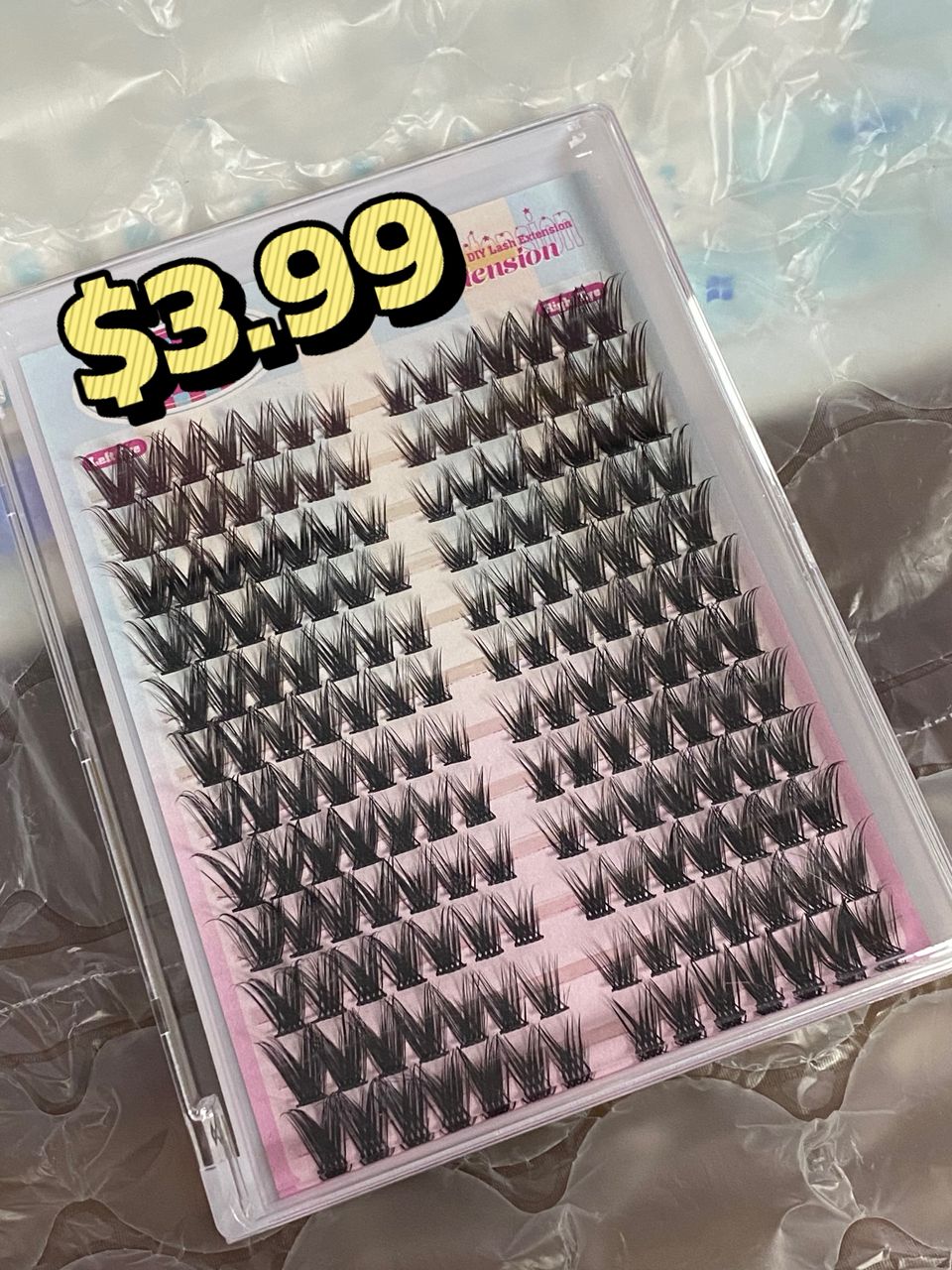 3 packs of lashes