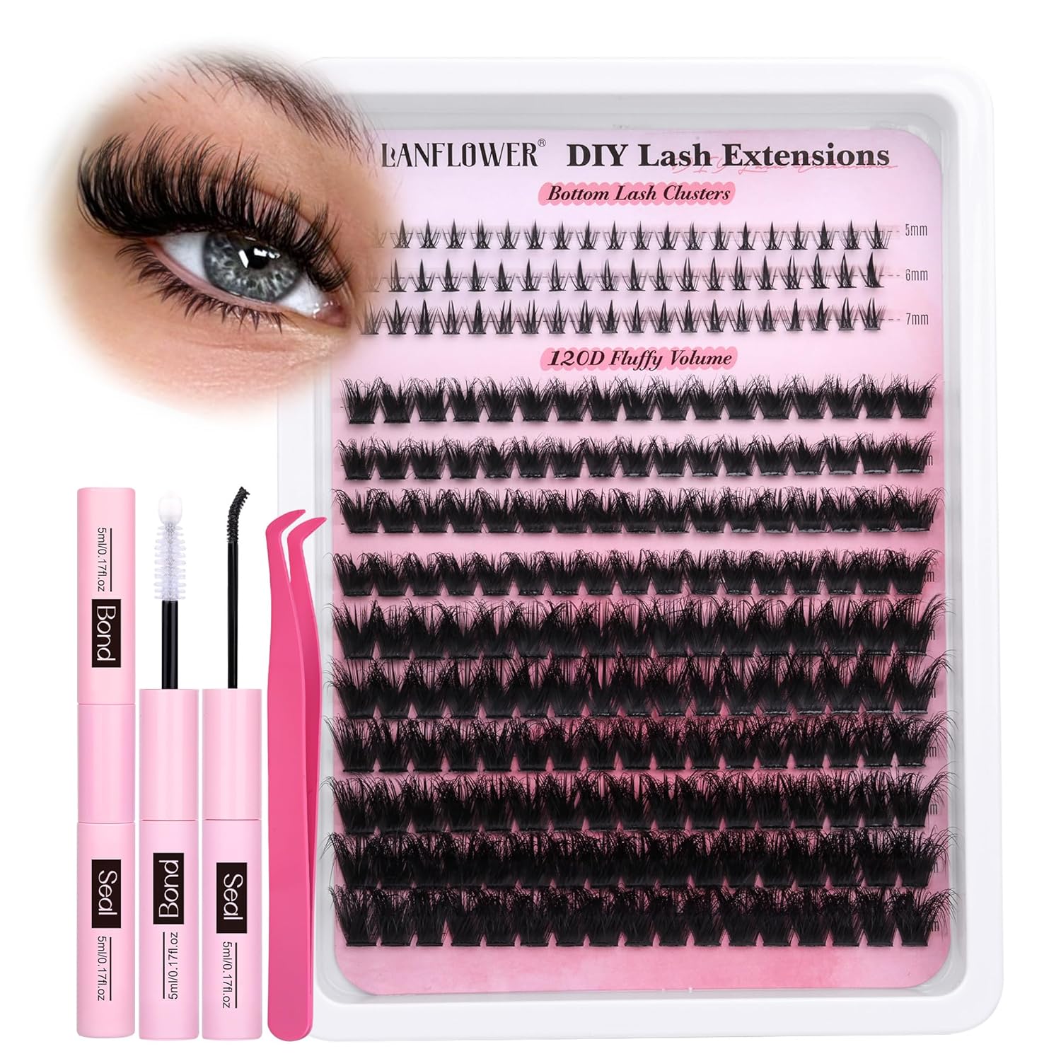 $44.95 for 5 packs lashes kit