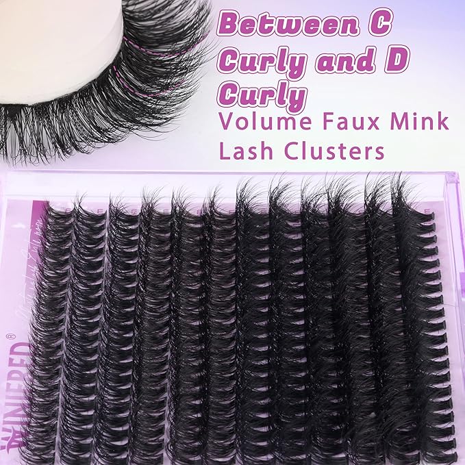 4 packs 17-69D(only lashes)