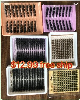 $170.47 for 30 bond&seal and 12 tweezers and 31 pack lashes