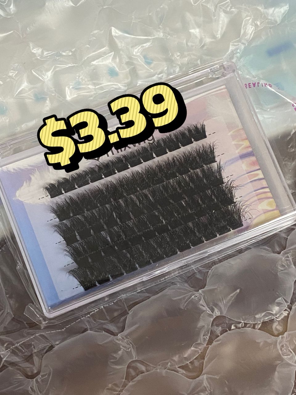 4 packs of lashes