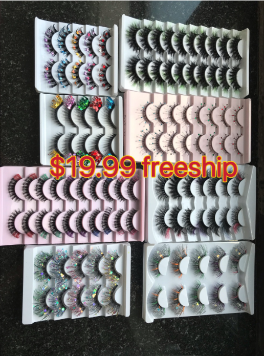 $19.99 for 8 packs lashes