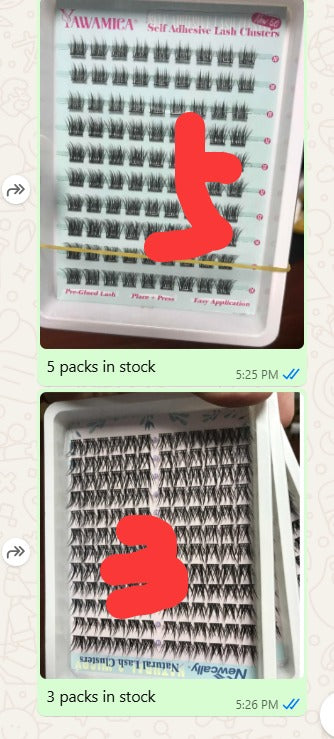 18.90$ for 8 packs lashes