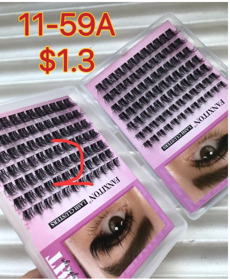 $9.10 for two packs lashes
