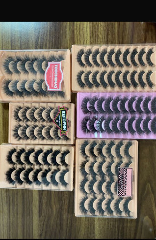 $14.99 for 6 packs lashes