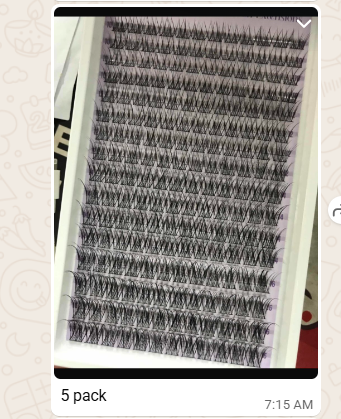 43.9 for 21 packs lashes