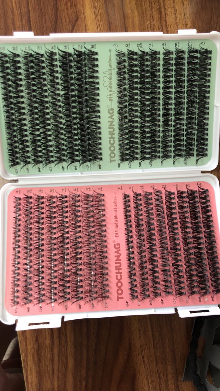 30$ for 12 packs lashes+4 tweezers