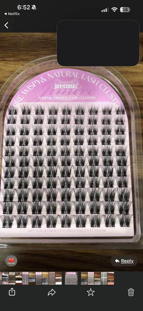14$ for 4 packs lashes