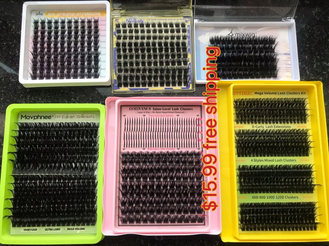 $15.99 for 6 packs of lashes