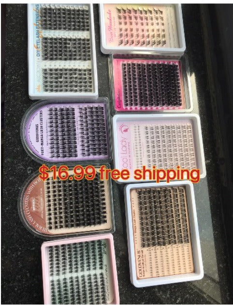 $170.47 for 30 bond&seal and 12 tweezers and 31 pack lashes