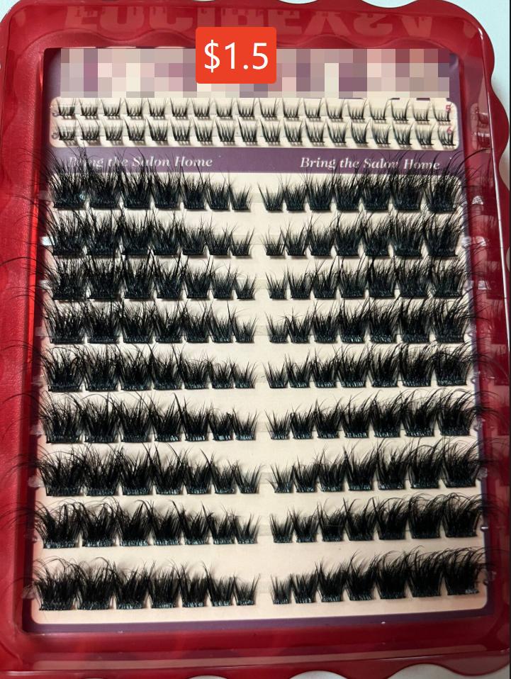 one pack lash with lash glue