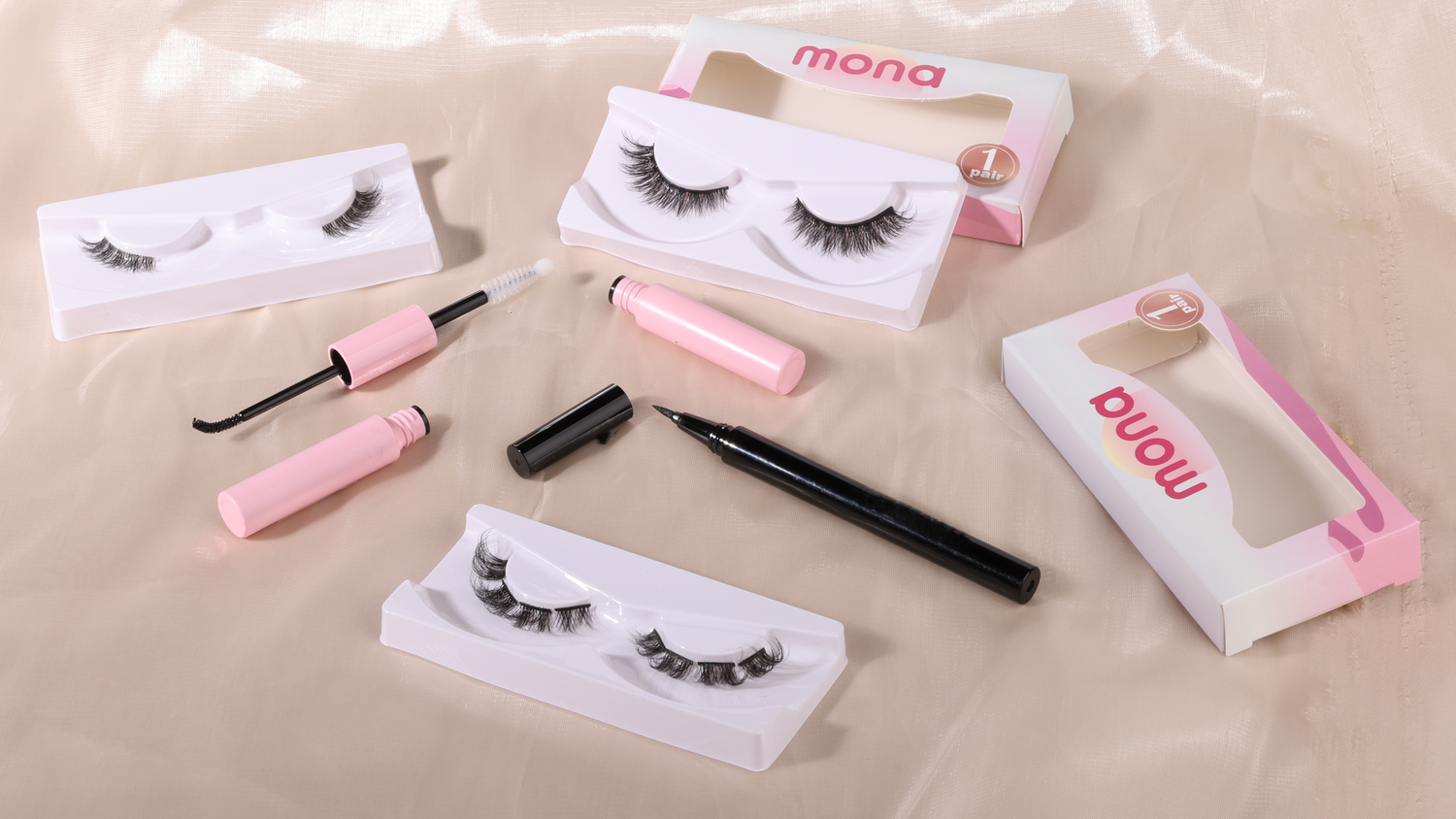 Step-by-step guide on applying strip lashes