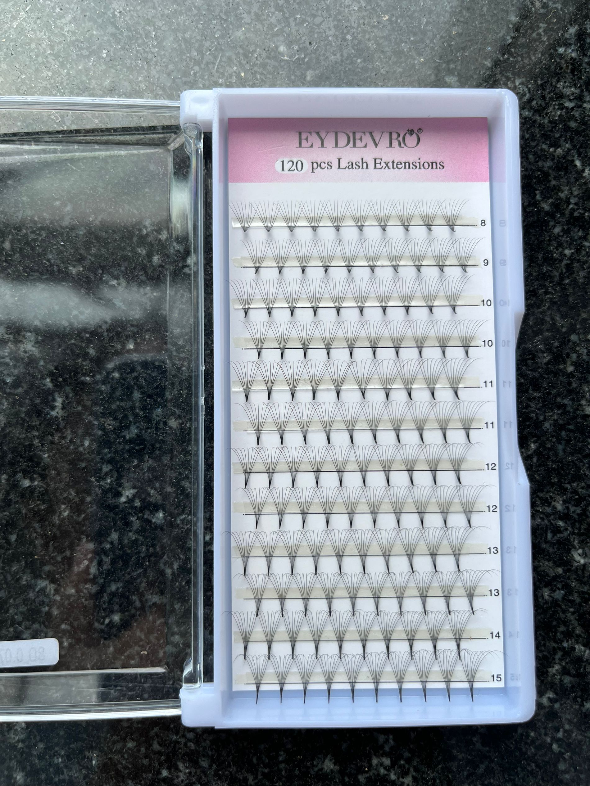 4pack lash clusters+1pcs bond and seal