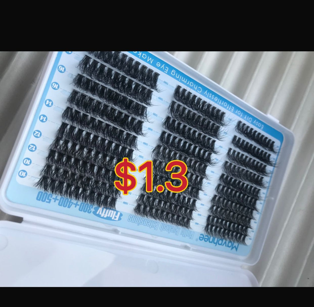 $13.65 for 4 packs lashes