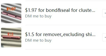 $14.47 for 2 packs lashes and 1 bond&amp;seal and 1 remover