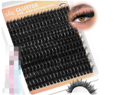 20 packs 3-150D(only lashes no glue)