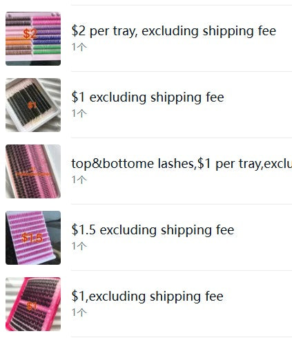 $52.95 for 5 bond&amp;seal and 10 trays lashes