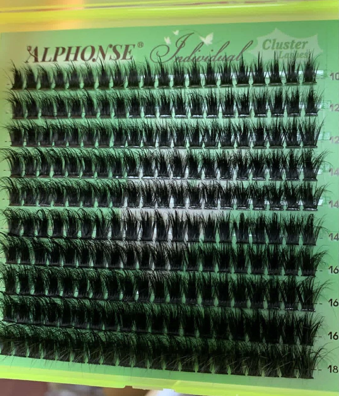 11 packs of lashes