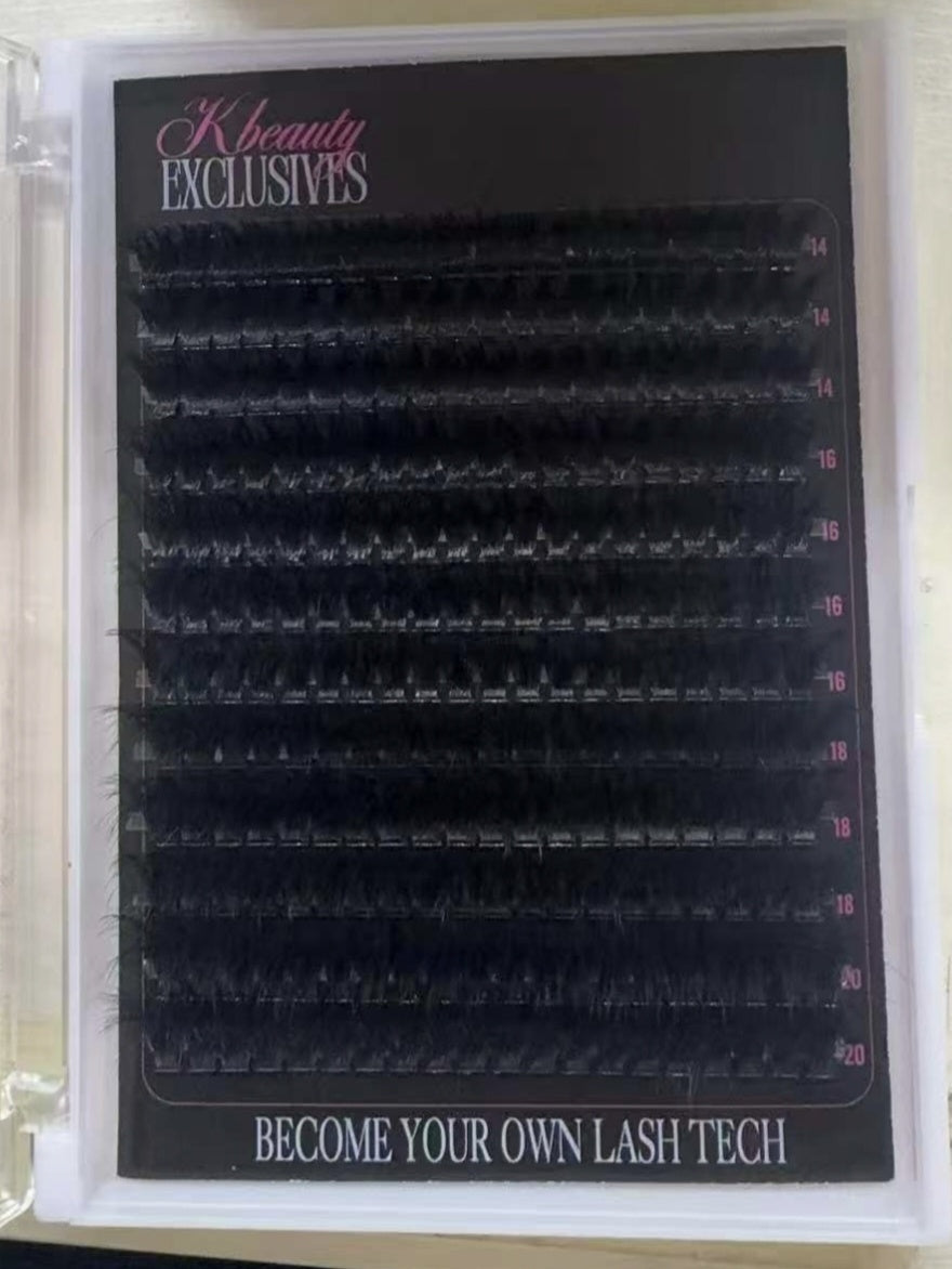 30 packs of customized lashes (21-180B)