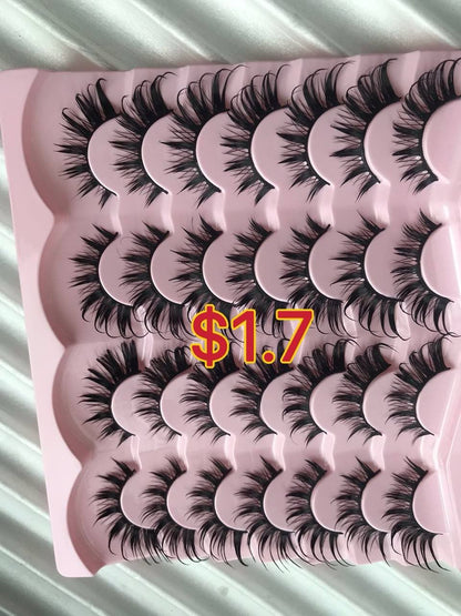 3 packs of lashes