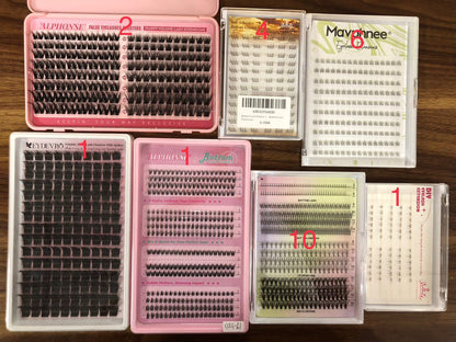 49 packs of lashes