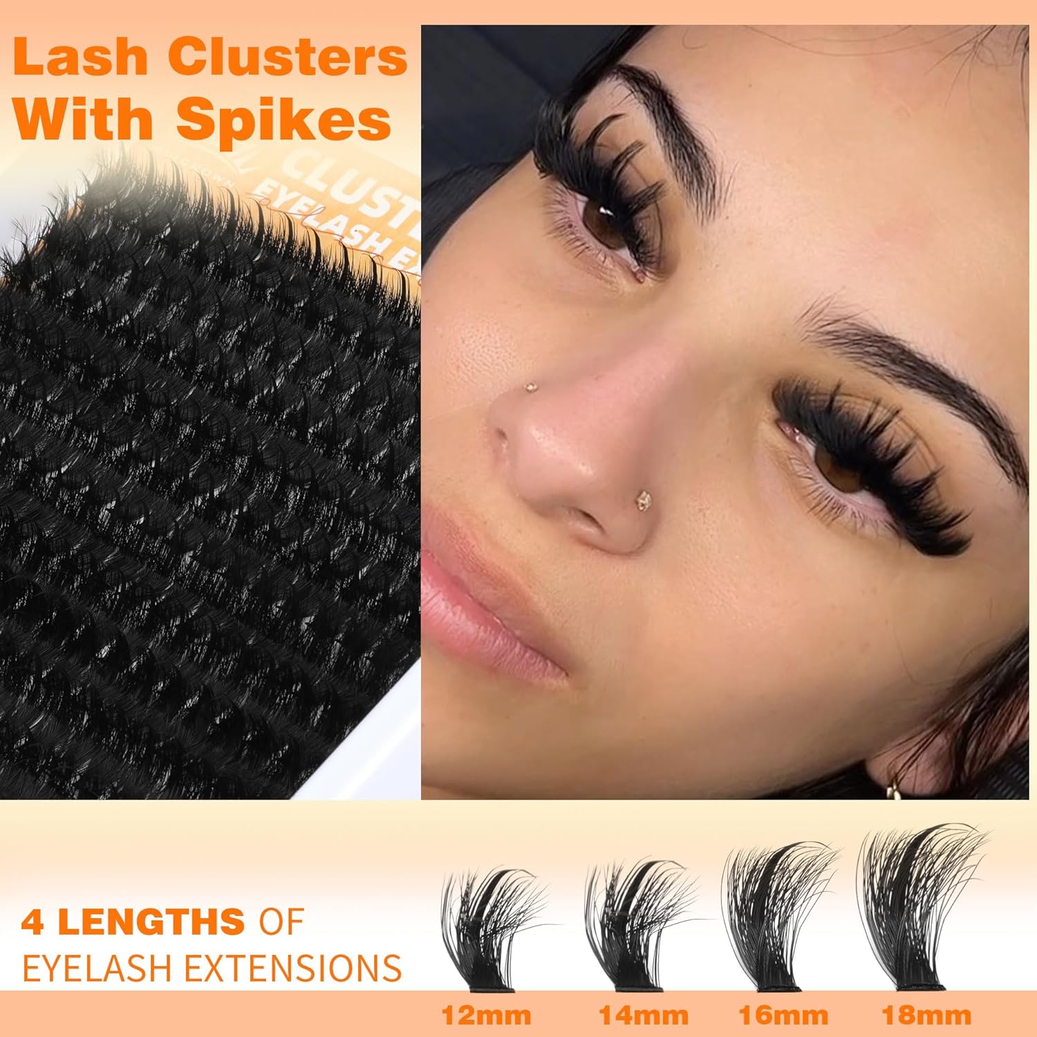 20 packs 3-150D(only lashes no glue)