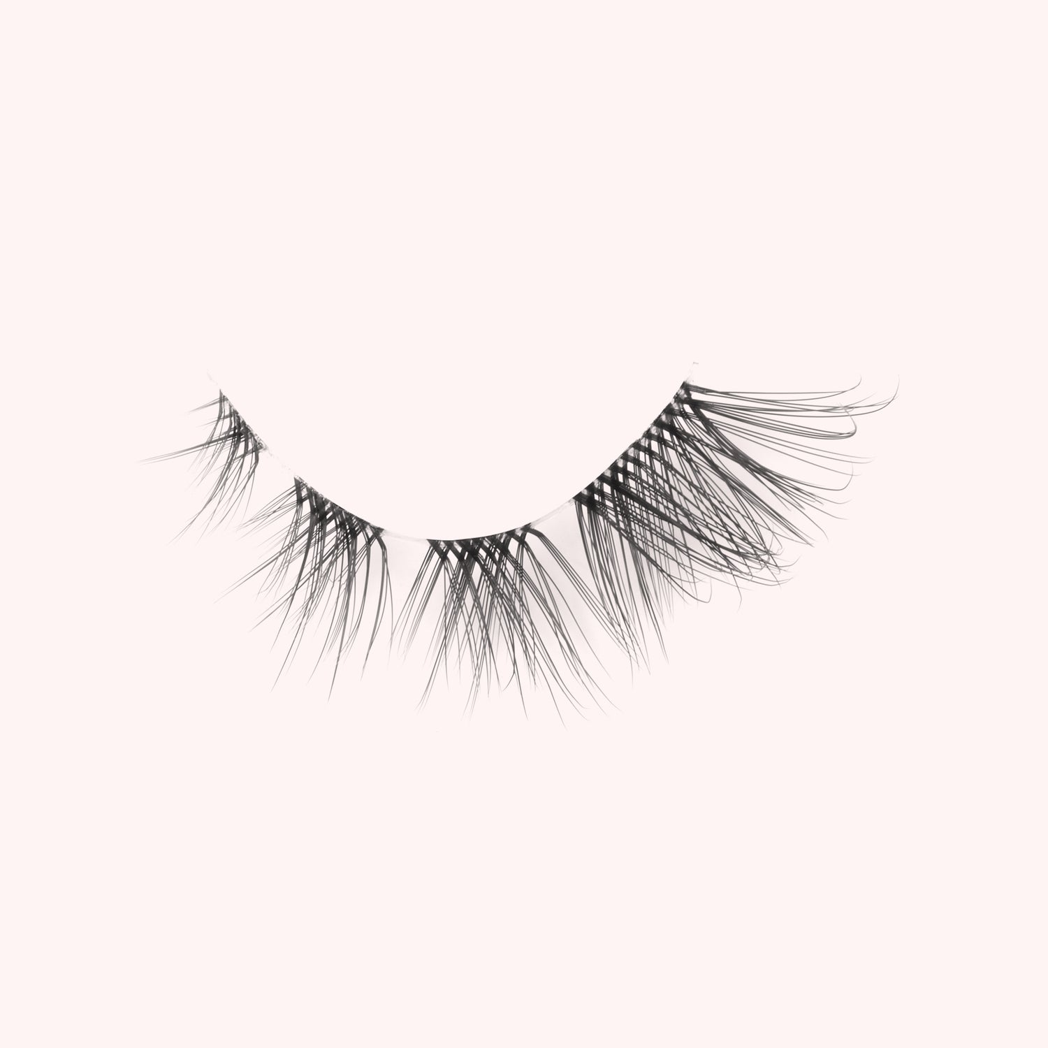 Light Lashes Clear Band Lashes Strip Lashes 