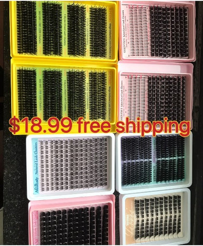 $58.97 for lashes bundle and glue bundle