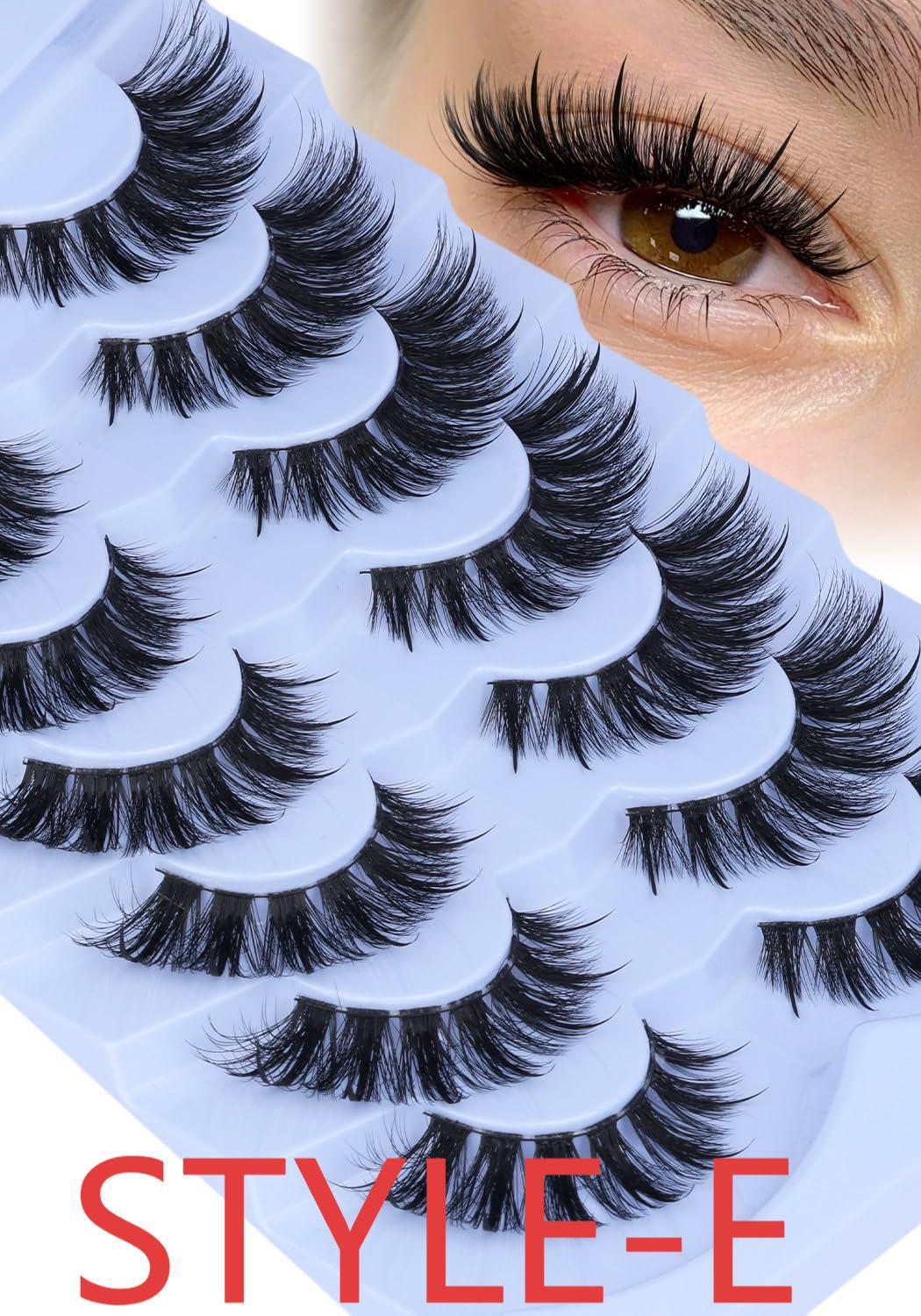 5 packs strip lashes