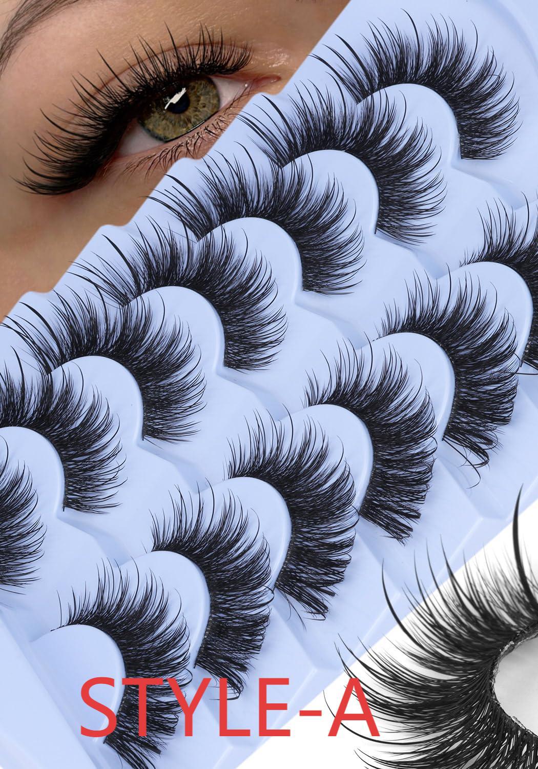 5 packs strip lashes