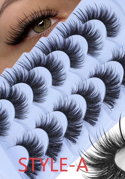 5 packs strip lashes