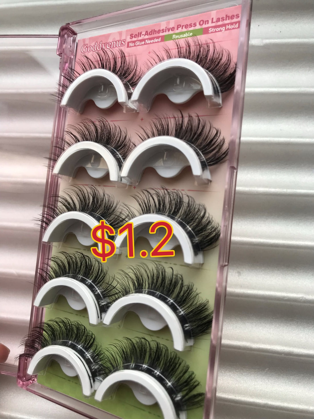 $33.50 for 10 packs lashes