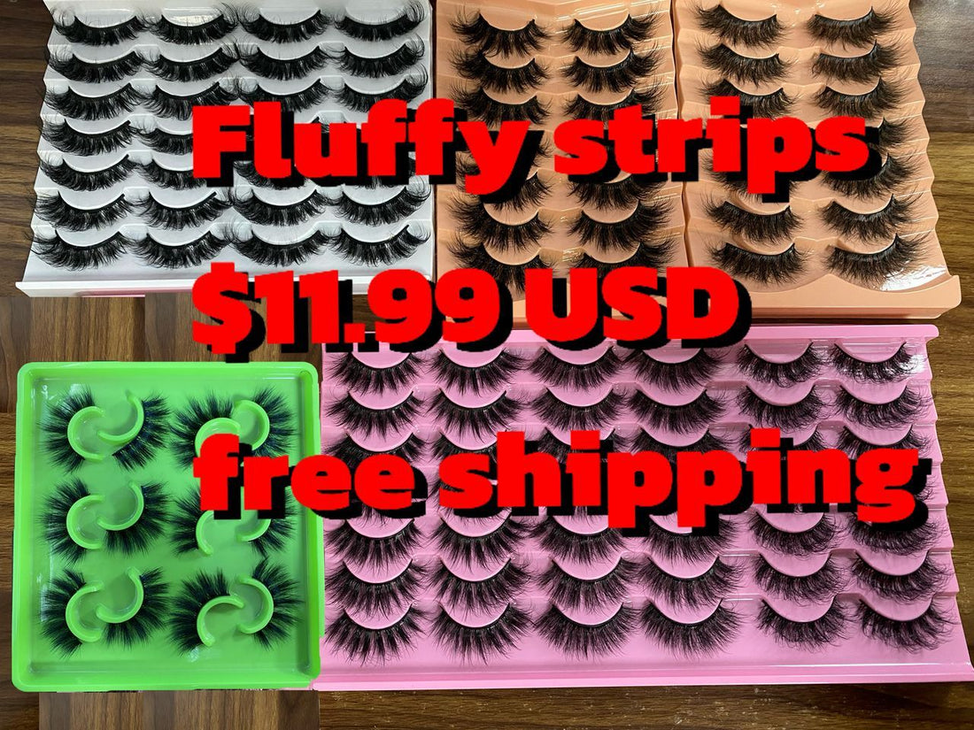 $11.99 for 5 trays lashes