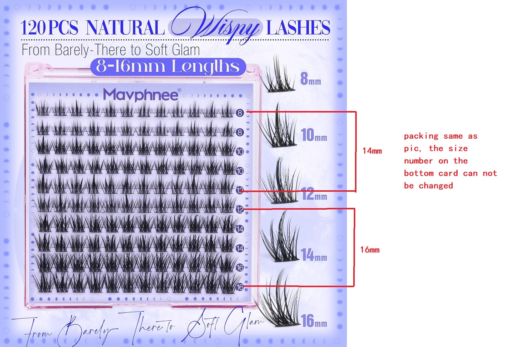 20 packs of customized 39-109A