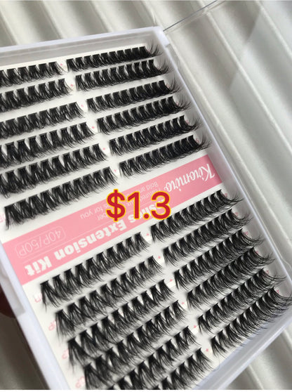 5 packs of lashes + 2 free lashes