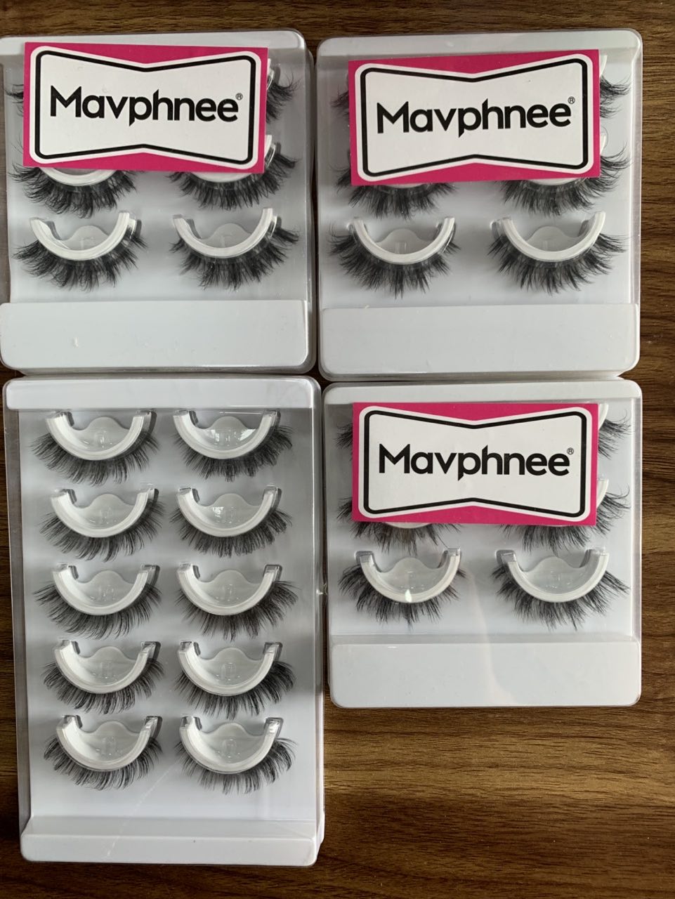 4 packs of lashes