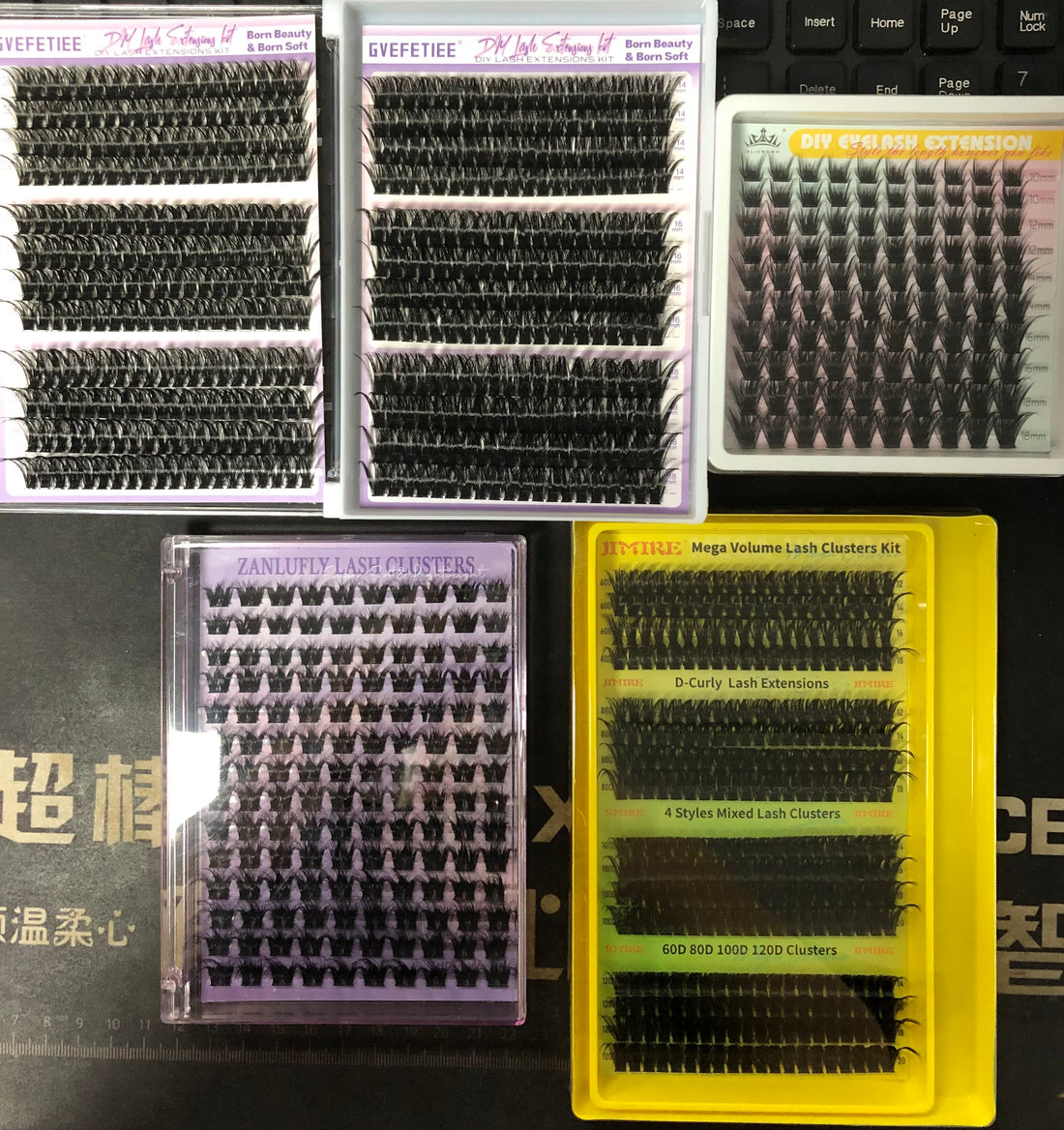 4 packs of lashes