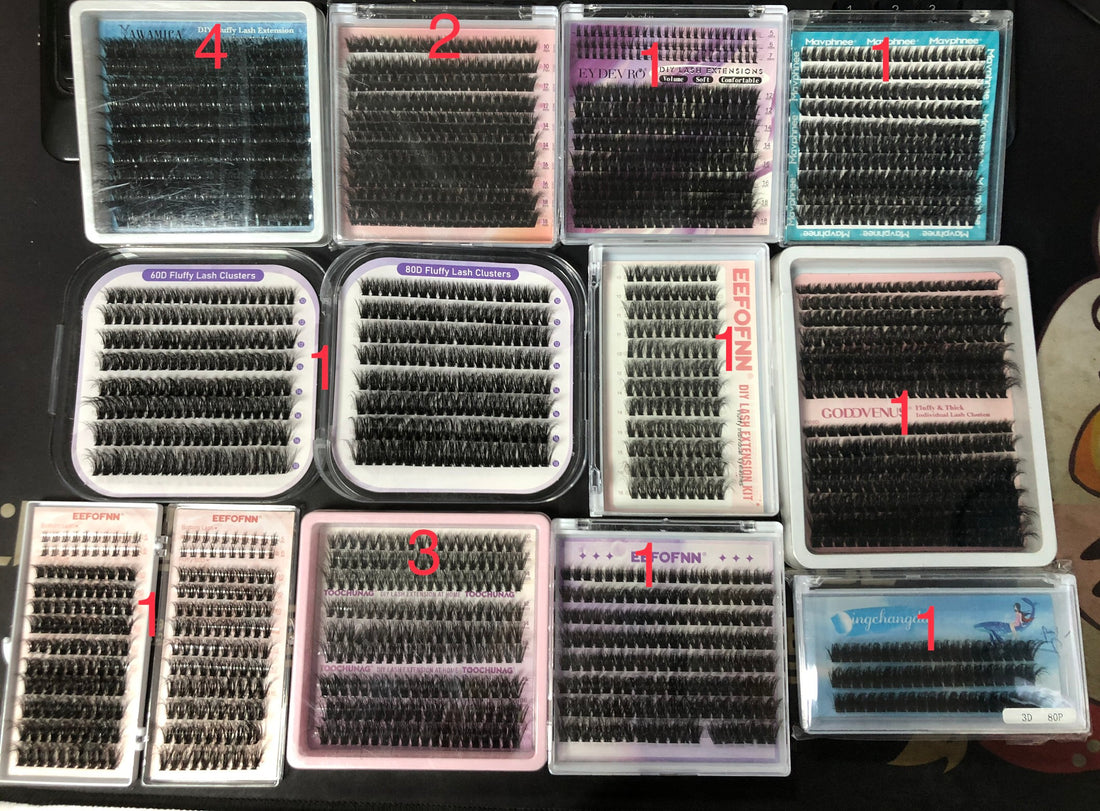 27 packs of lashes