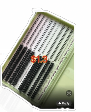$16.54 for 2 bond&amp;seal and 2 packs lashes