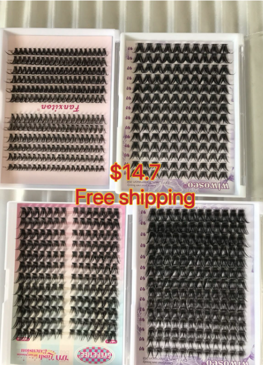 $14.7 for 4 packs lashes