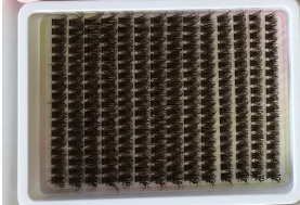 $13.20 for 4 trays brown lashes