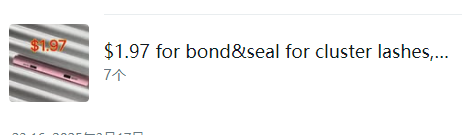 $22.79 for 7 bond&amp;seal